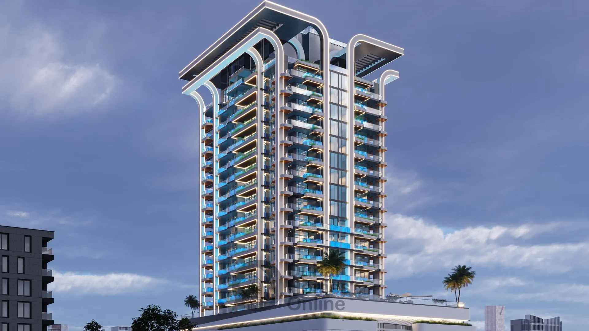 شقق سمانا مانهاتن للبيع في قرية جميرا الدائرية في دبي