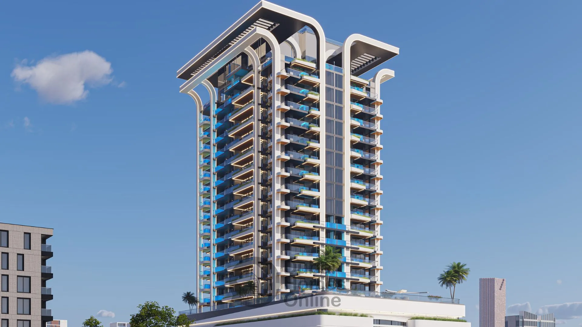 شقق سمانا مانهاتن للبيع في قرية جميرا الدائرية في دبي