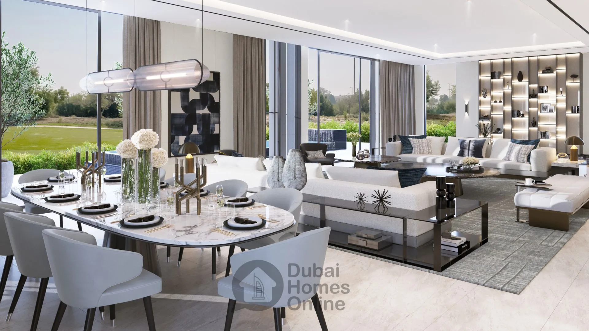 Signature Mansions Villas For Sale at Jumeirah Golf Estates in Dubai