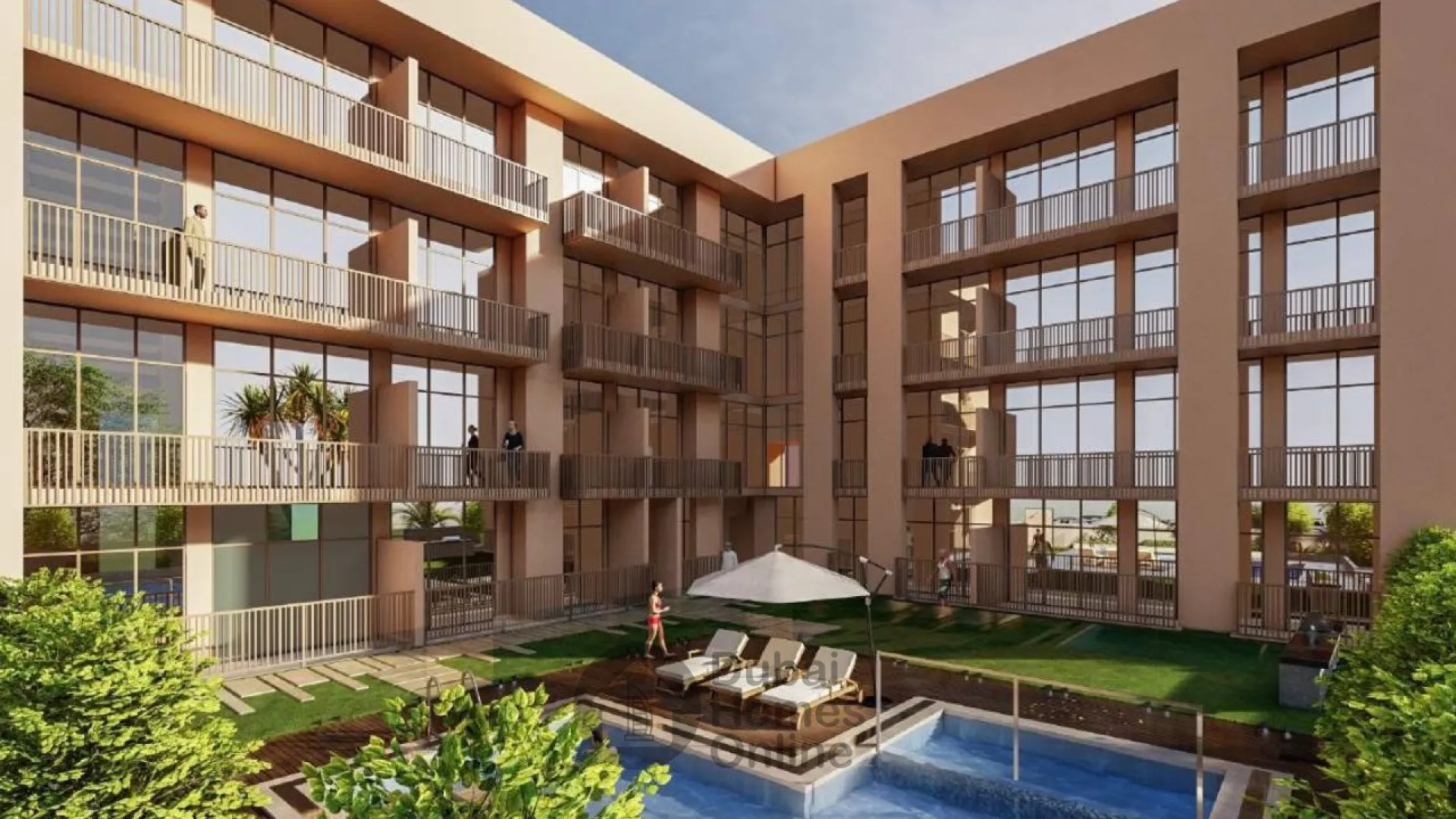 شقق لا ريزيدنزا للبيع من دالاندز في قرية جميرا الدائرية في دبي