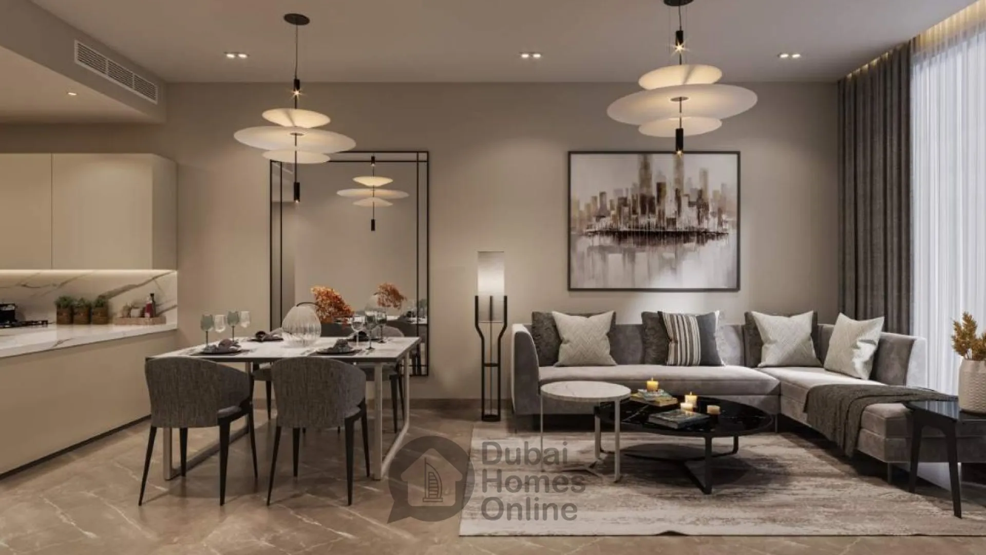 شقق لا ريزيدنزا للبيع من دالاندز في قرية جميرا الدائرية في دبي