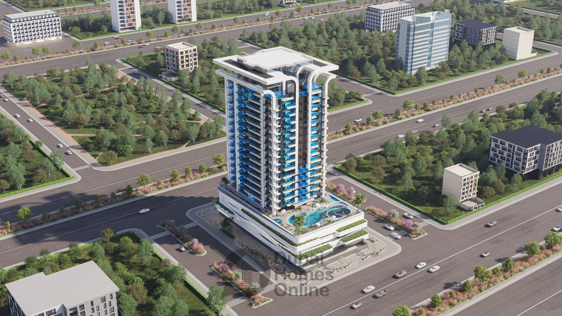 شقق سمانا مانهاتن 2 للبيع في قرية جميرا الدائرية في دبي