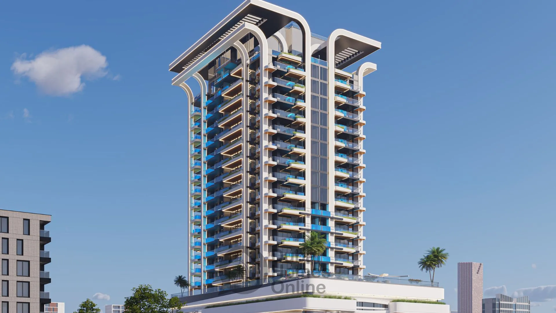 شقق سمانا مانهاتن 2 للبيع في قرية جميرا الدائرية في دبي