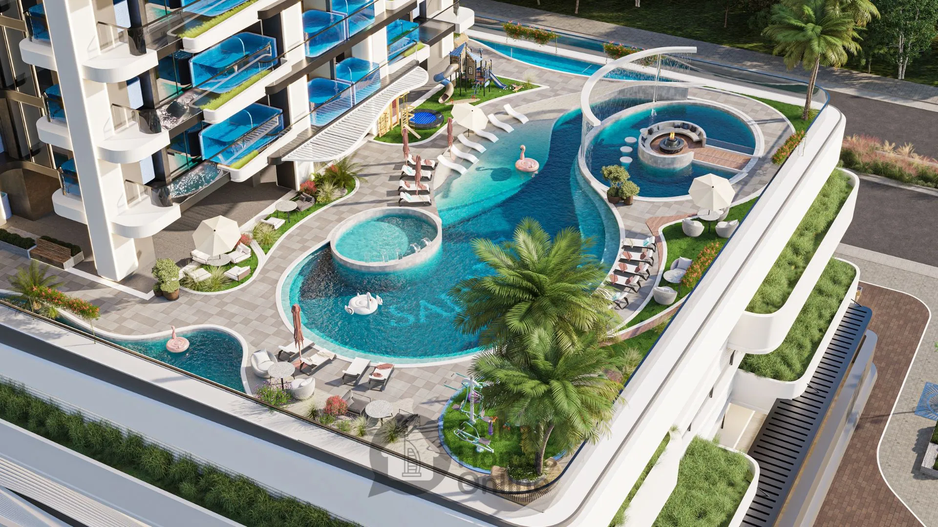 شقق سمانا مانهاتن 2 للبيع في قرية جميرا الدائرية في دبي