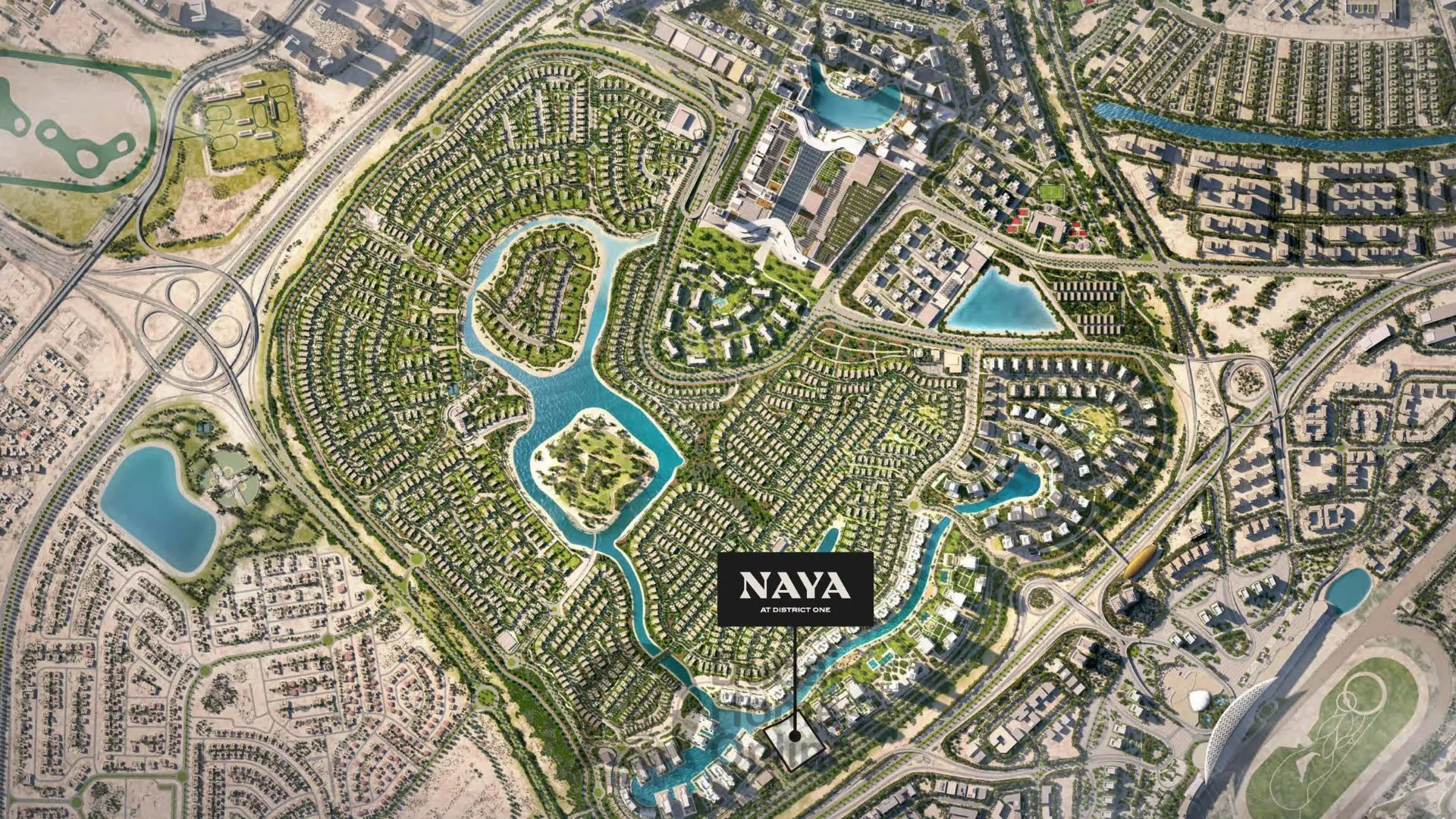 خرید آپارتمان ها، پنت هاوس ها و ویلاهای نایا دردیسترکت وان 