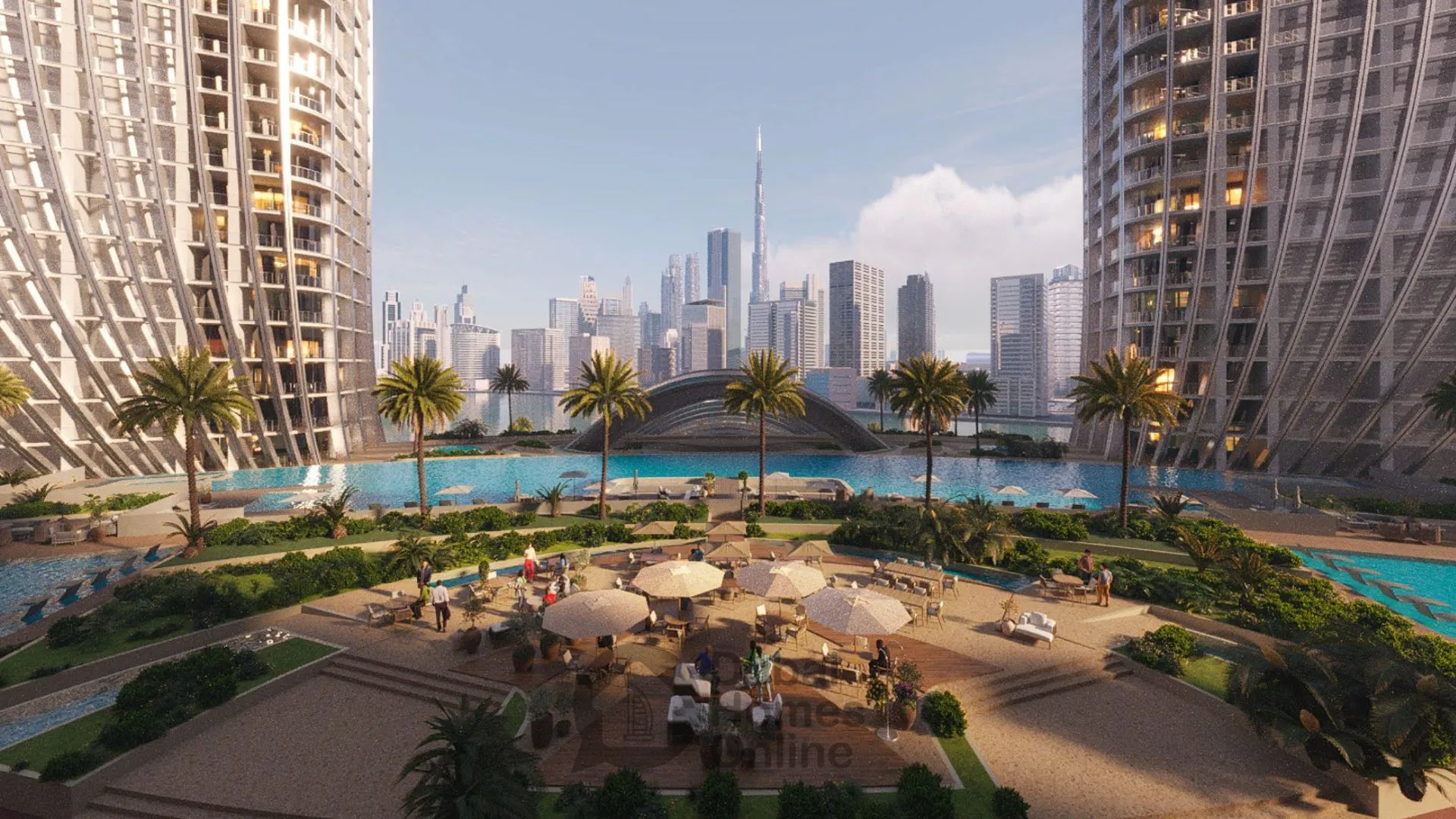 خرید آپارتمان در پروژه بن غاطی اسکای رایز در بیزینس بی دبی