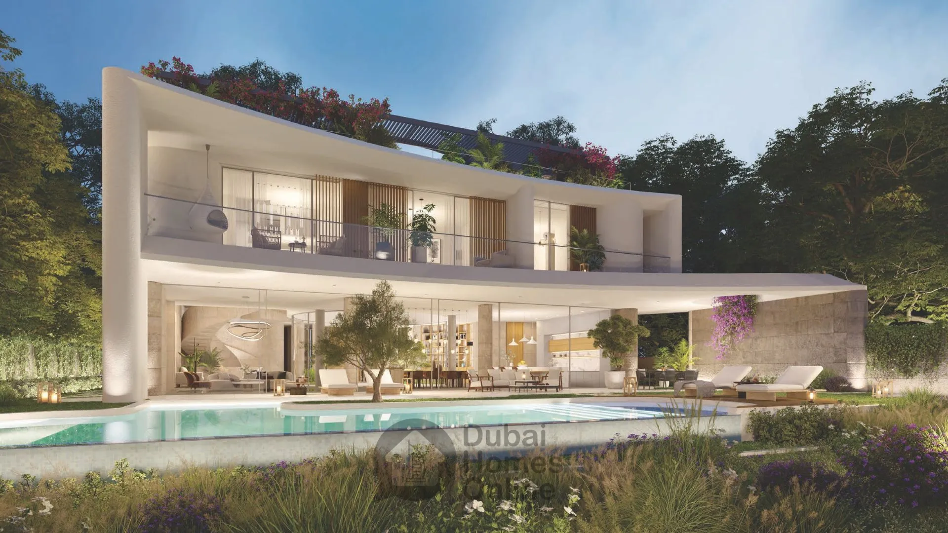 قصور سيرينيتي للبيع من ماجد الفطيم في تلال الغاف في دبي