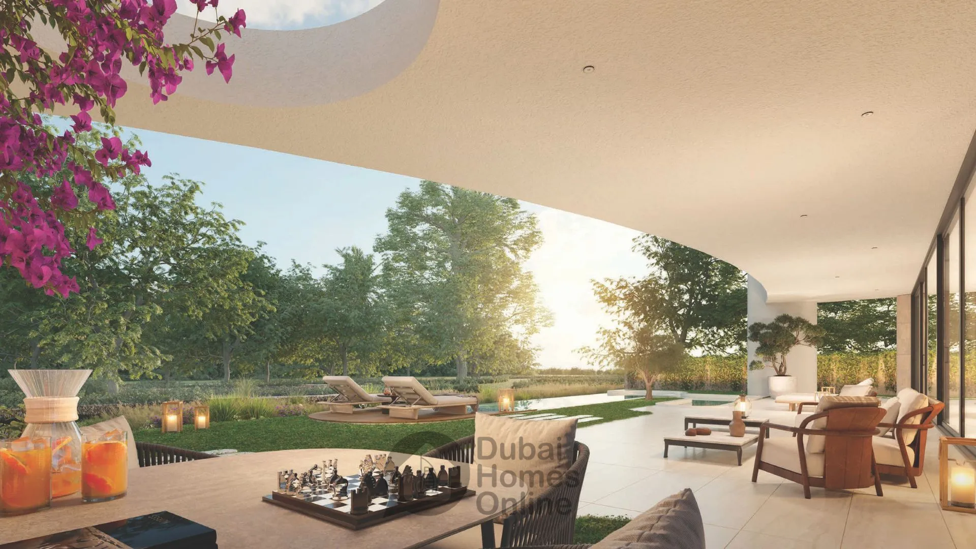 قصور سيرينيتي للبيع من ماجد الفطيم في تلال الغاف في دبي