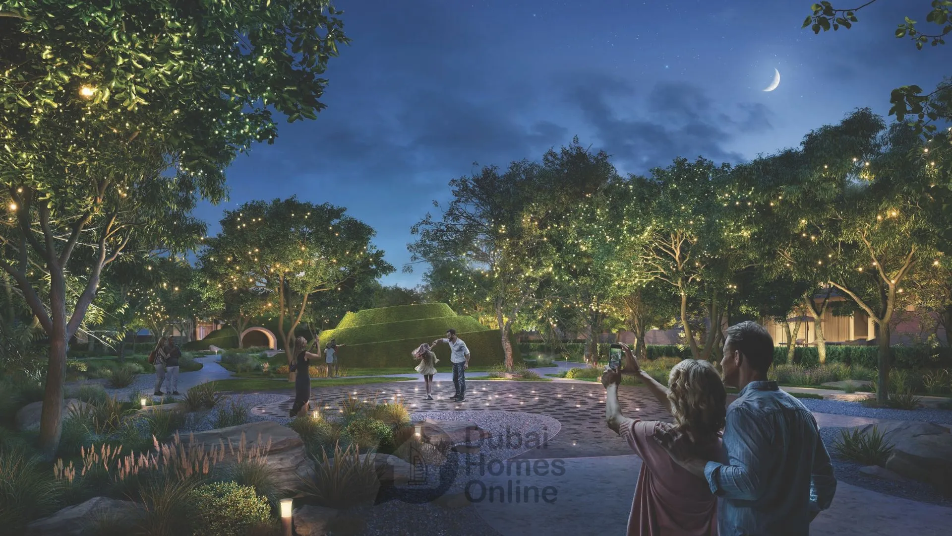 قصور سيرينيتي للبيع من ماجد الفطيم في تلال الغاف في دبي