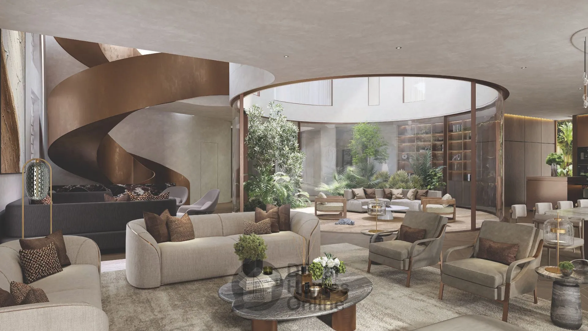 قصور سيرينيتي للبيع من ماجد الفطيم في تلال الغاف في دبي