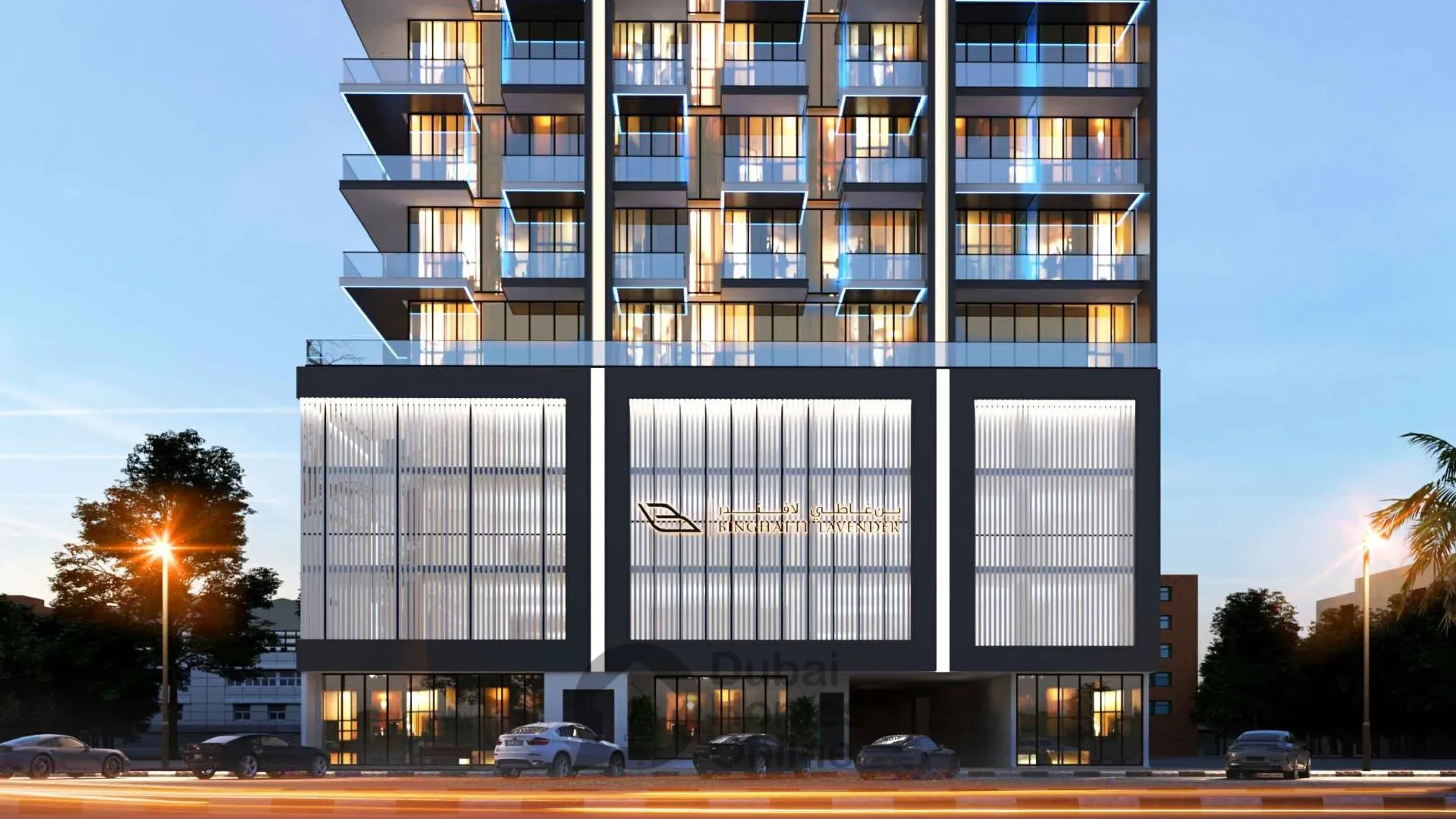 شقق بن غاطي لافندر للبيع في قرية جميرا الدائرية في دبي