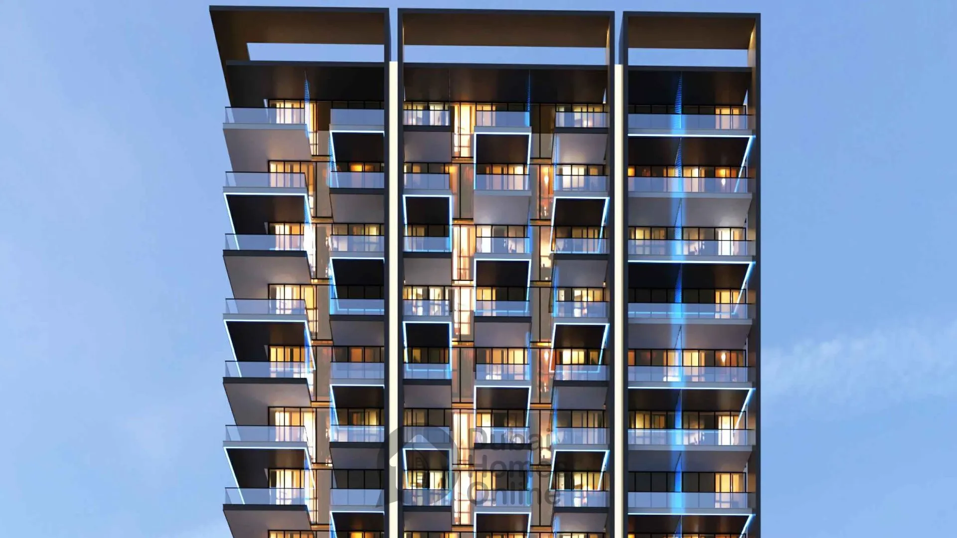 شقق بن غاطي لافندر للبيع في قرية جميرا الدائرية في دبي