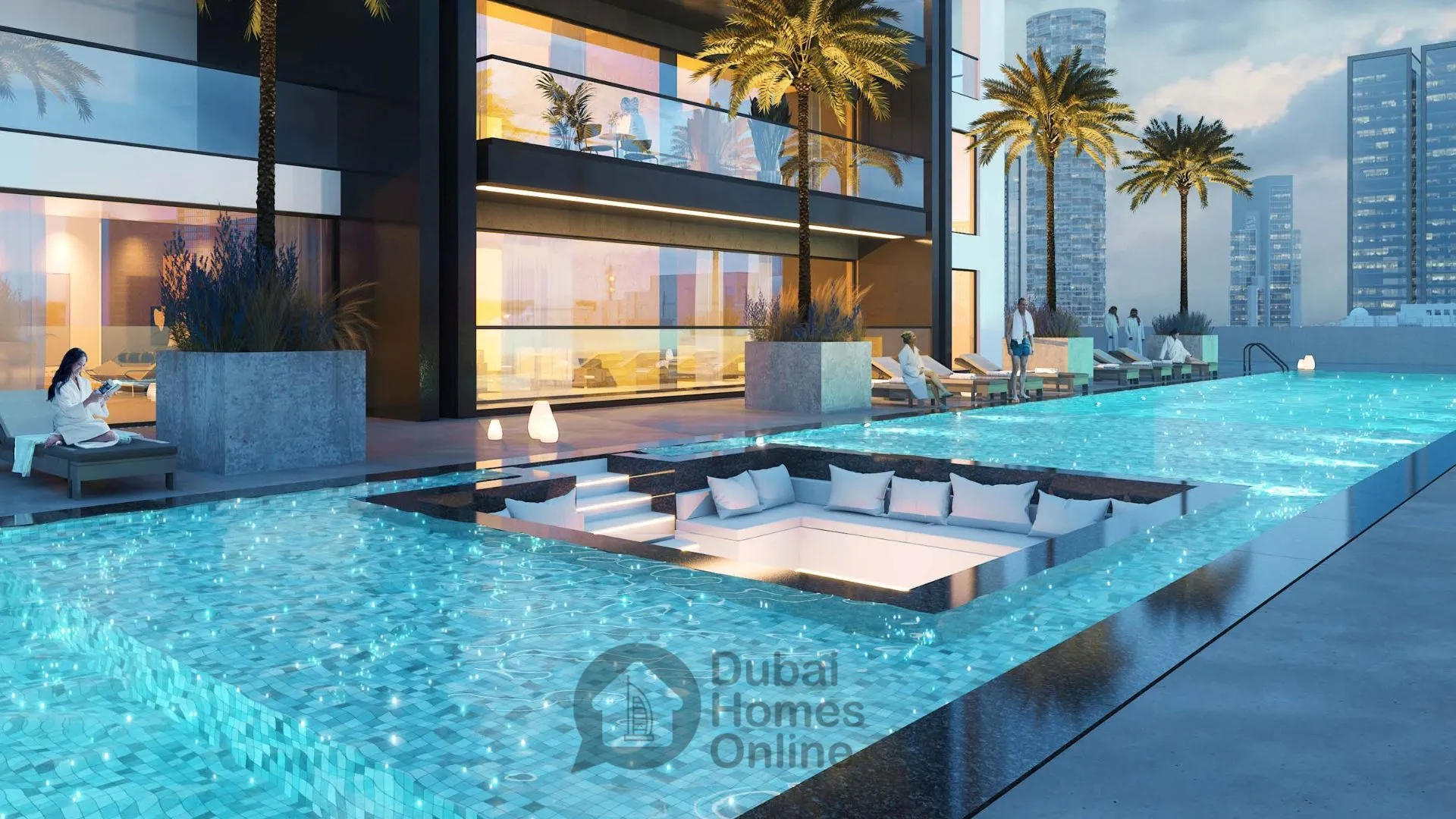 شقق بن غاطي لافندر للبيع في قرية جميرا الدائرية في دبي