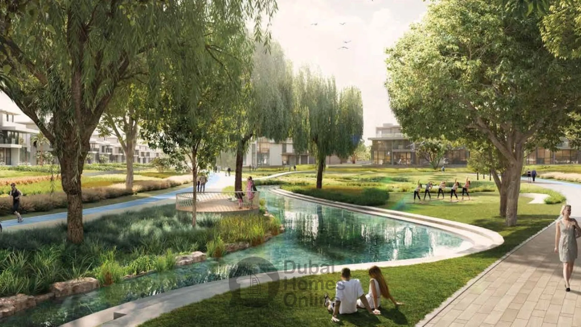 خرید ویلاهای ند الشبا گاردنز مراس برای فروش در منطقه ند الشبا دبی