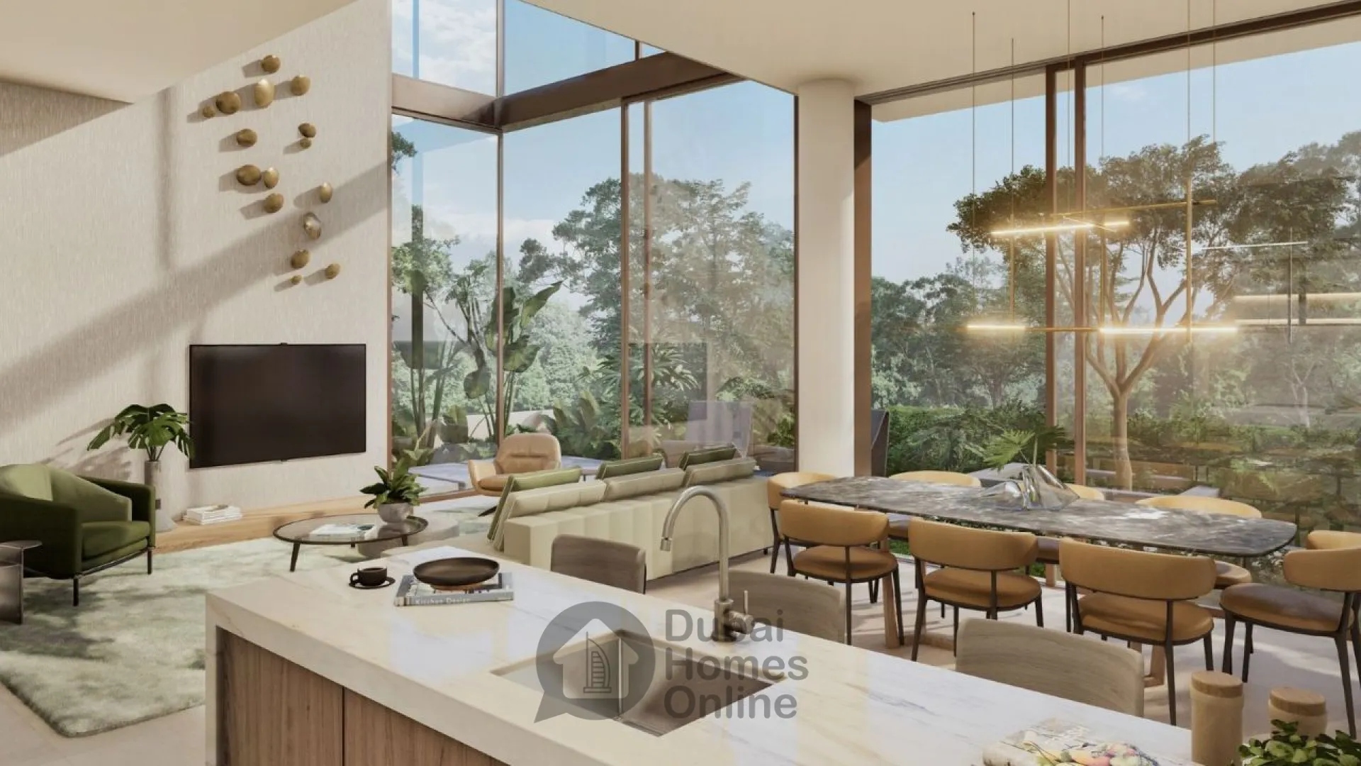 خرید ویلاهای ند الشبا گاردنز مراس برای فروش در منطقه ند الشبا دبی