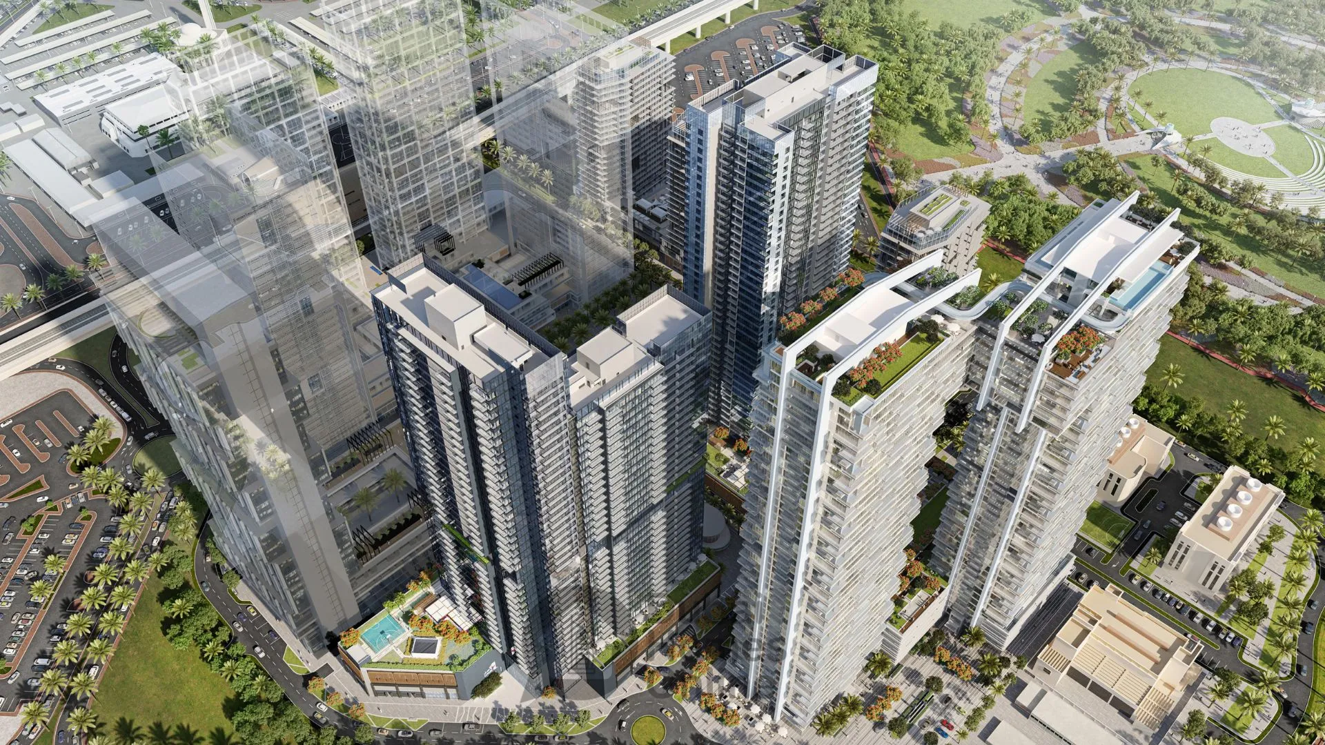 شقق للبيع في بارك فيوز ريزيدنس من وصل العقارية في حديقة زعبيل، دبي