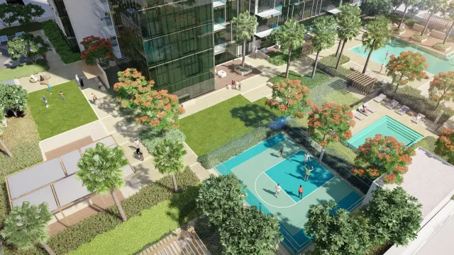 Park Views Residences: Apartments For Sale by Wasl at Zabeel Park Dubai
