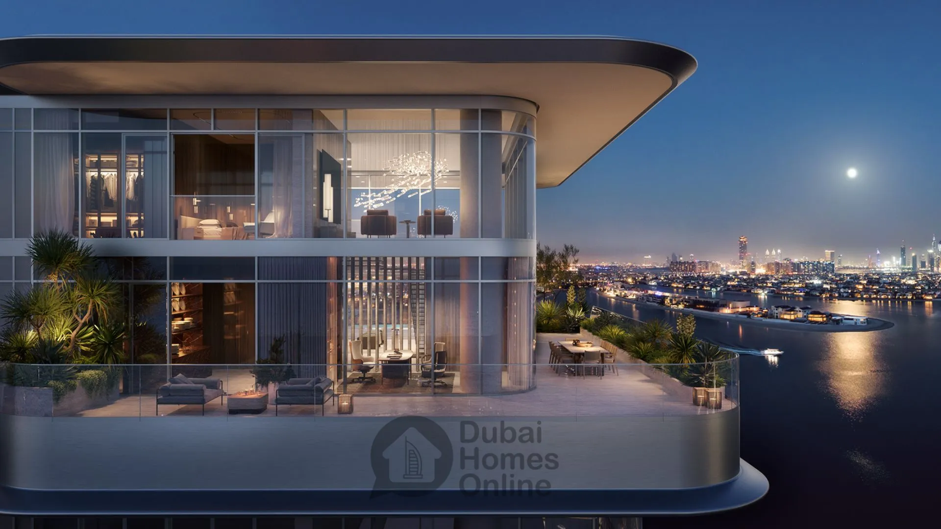 خرید دوبلکس در پروژه اورلا اینفینیتی از امنیات در پالم جمیرا