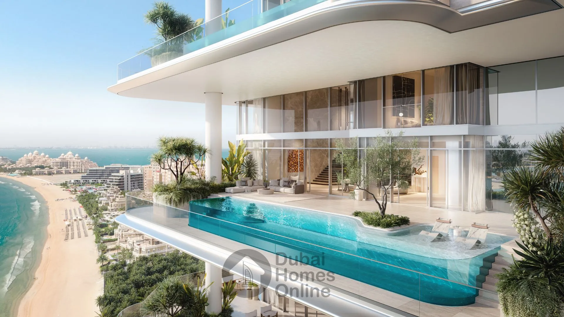 خرید دوبلکس در پروژه اورلا اینفینیتی از امنیات در پالم جمیرا