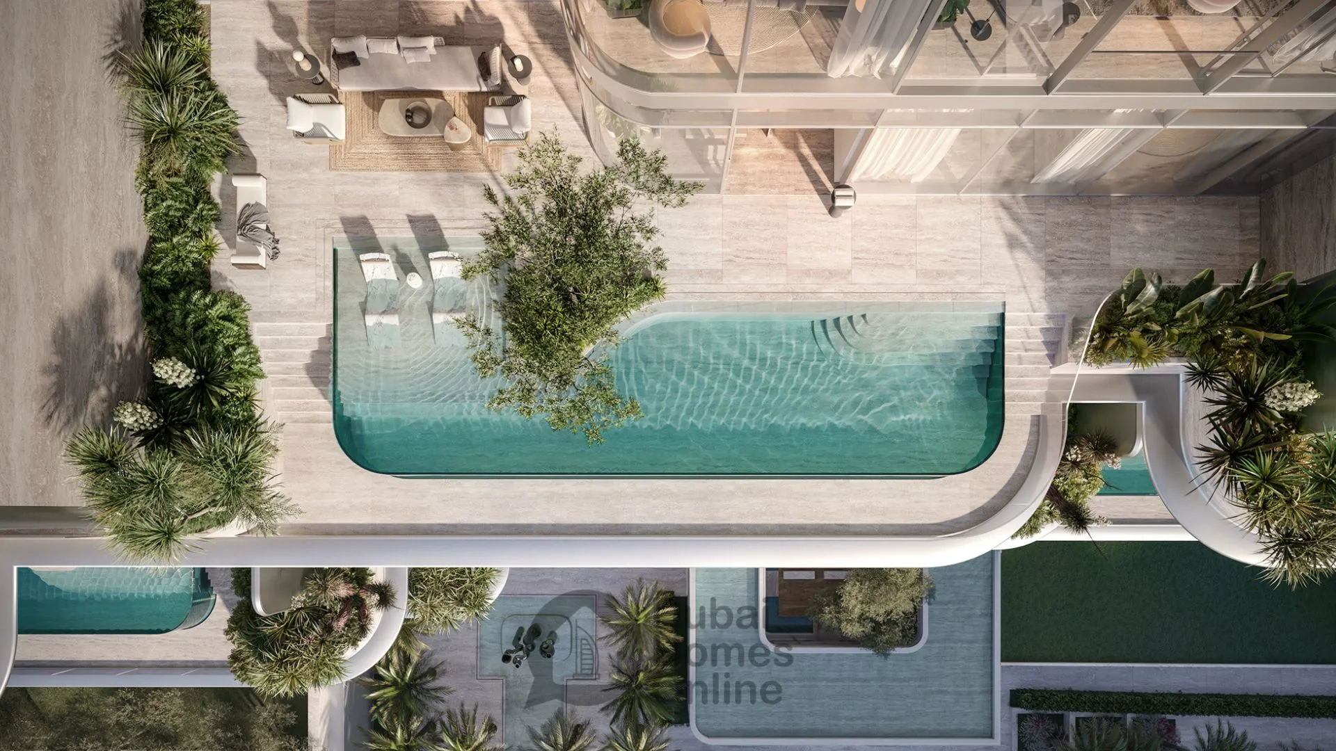 خرید دوبلکس در پروژه اورلا اینفینیتی از امنیات در پالم جمیرا