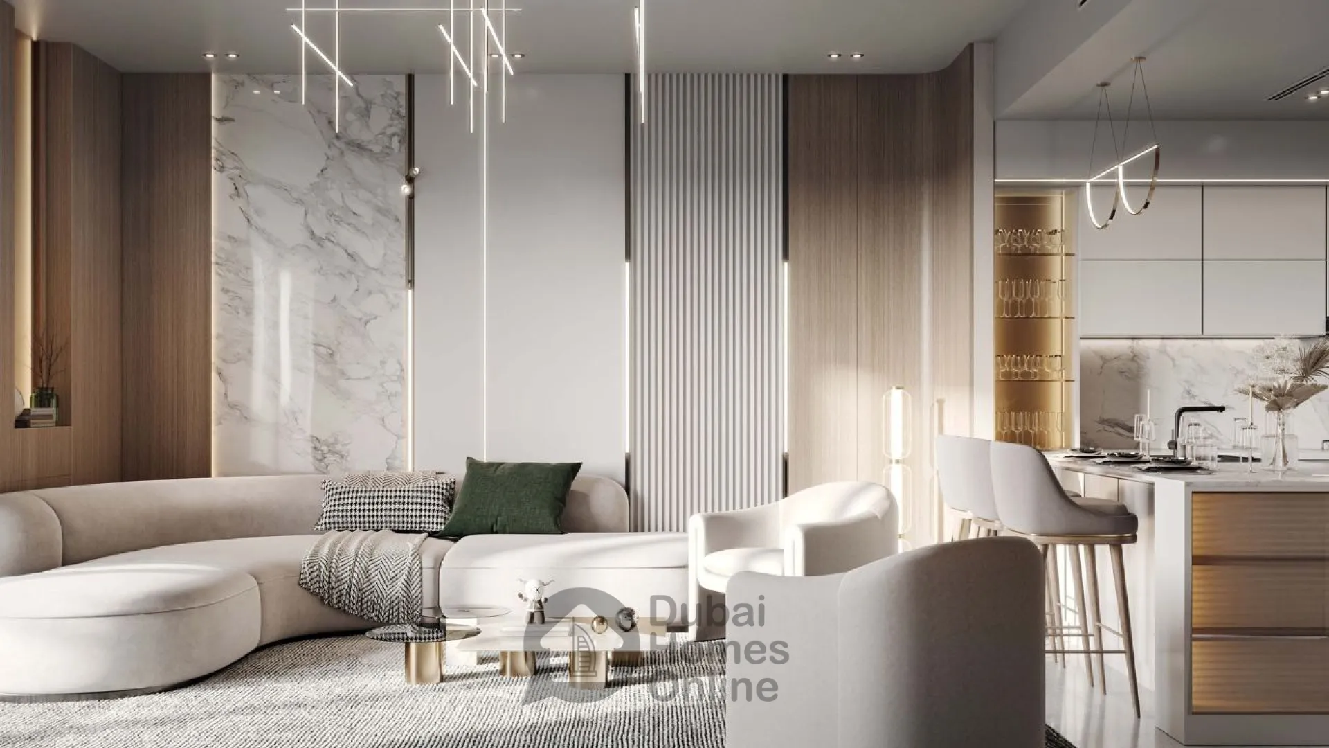 شقق بن غاطي أزور للبيع في قرية جميرا الدائرية في دبي