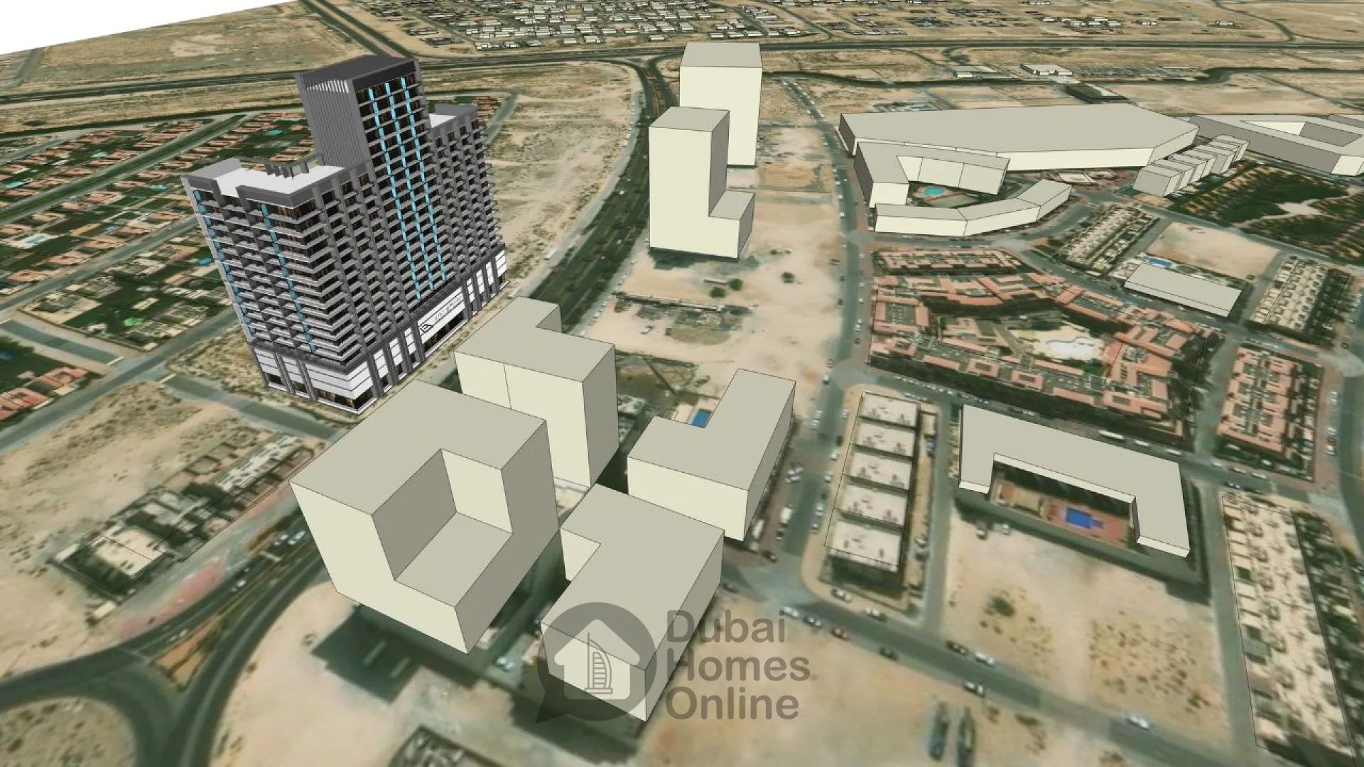 شقق بن غاطي أزور للبيع في قرية جميرا الدائرية في دبي