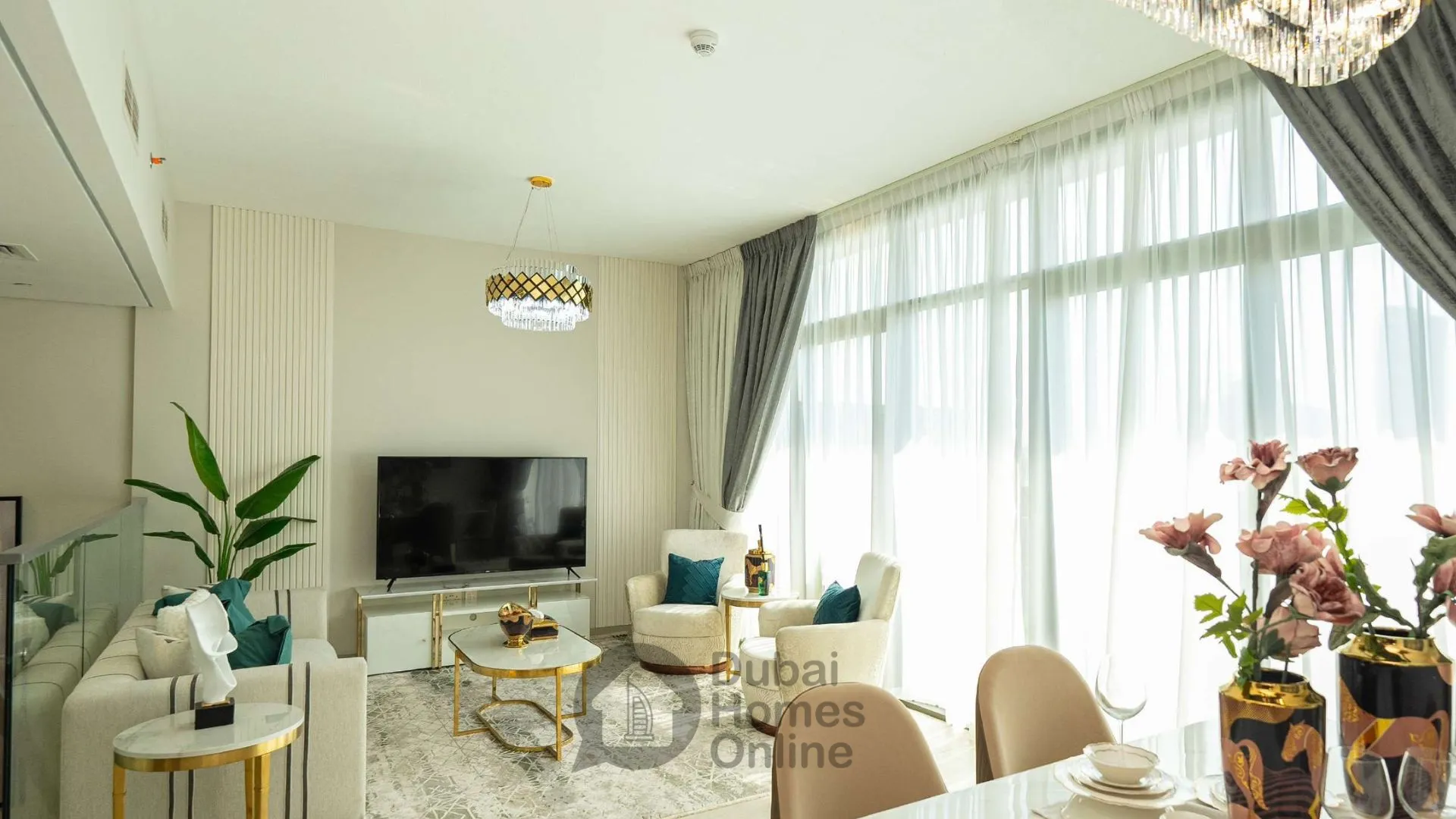 آپارتمان های الگانز دانوب برای فروش در منطقه جی وی سی دبی