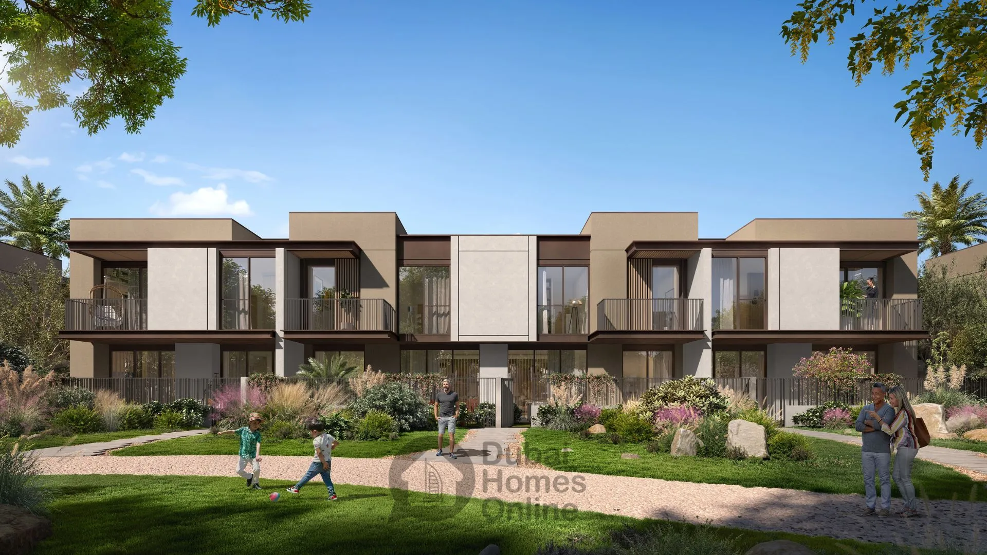 فلل هافن من الدار العقارية : فلل فاخرة للبيع  في دبي لاند