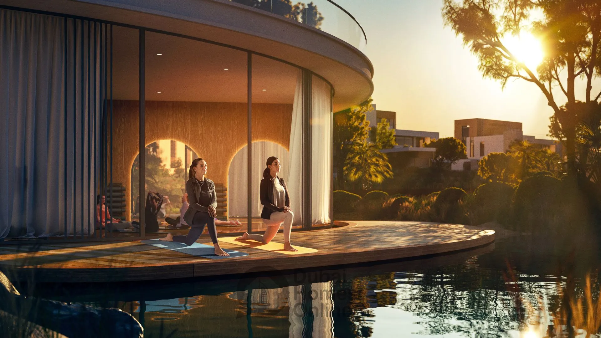 فلل هافن من الدار العقارية : فلل فاخرة للبيع  في دبي لاند