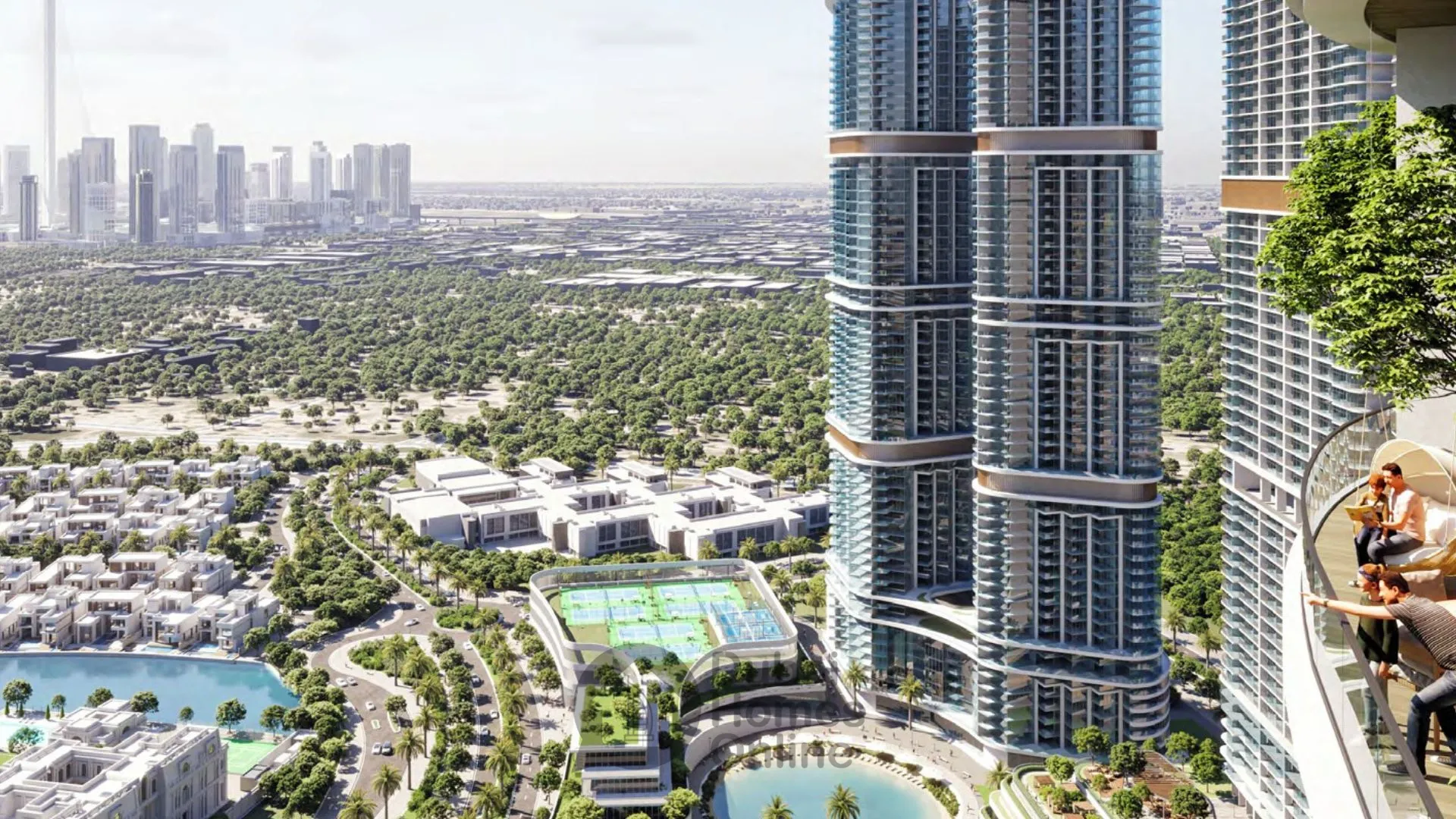 شقق 310 ريفرسايد كريسنت للبيع في شوبا هارتلاند 2 في دبي