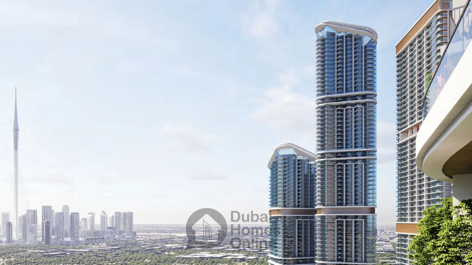 شقق 310 ريفرسايد كريسنت للبيع في شوبا هارتلاند 2 في دبي