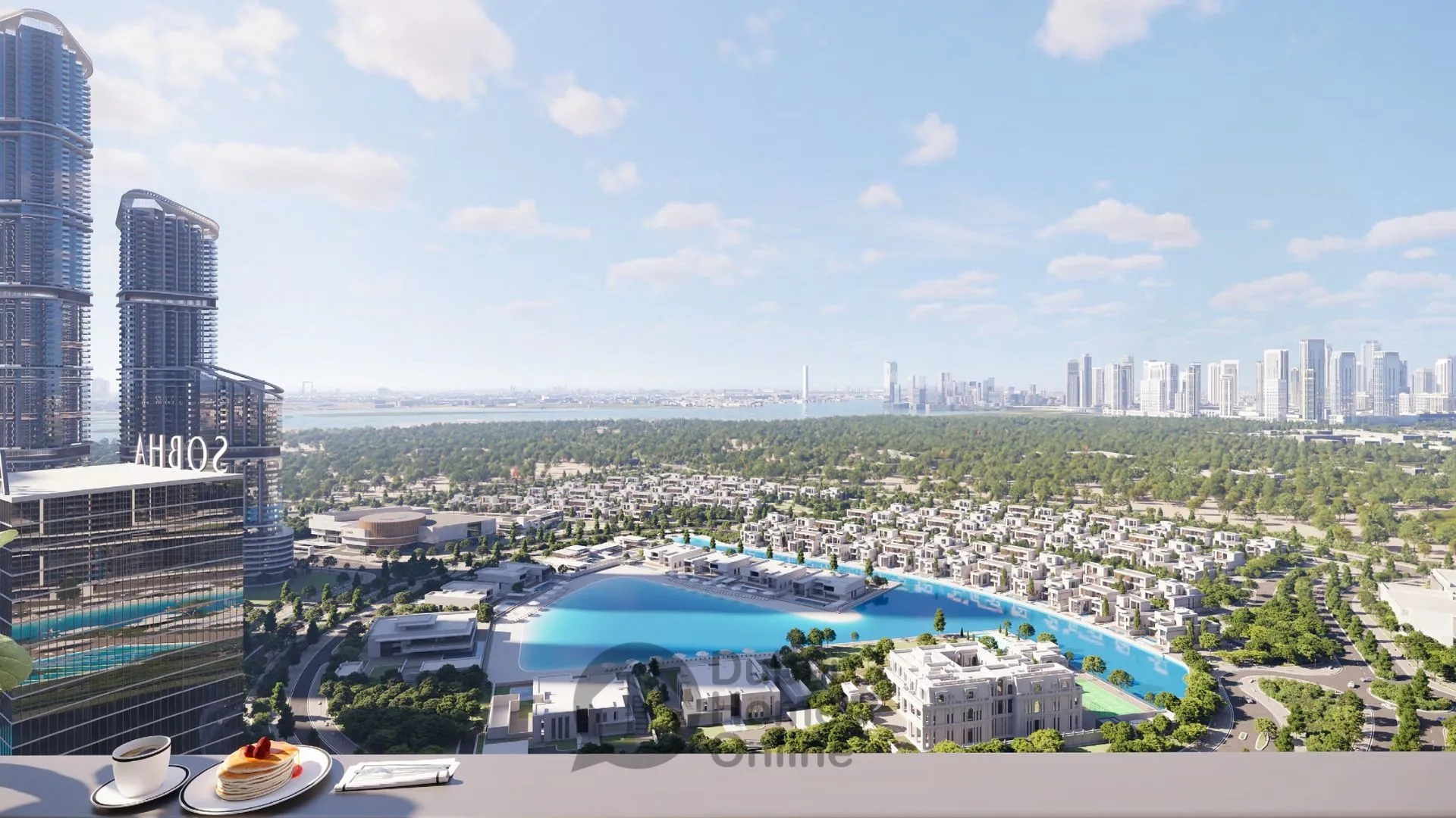 شقق 310 ريفرسايد كريسنت للبيع في شوبا هارتلاند 2 في دبي