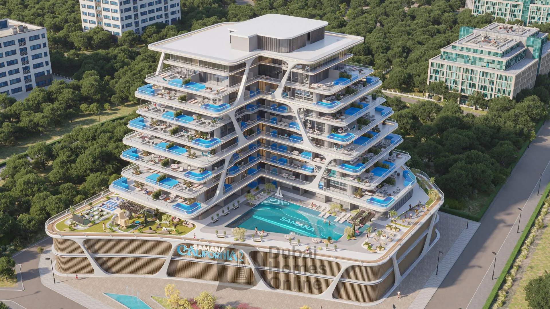 Samana California 2 Apartments for sale at Al Furjan Dubai