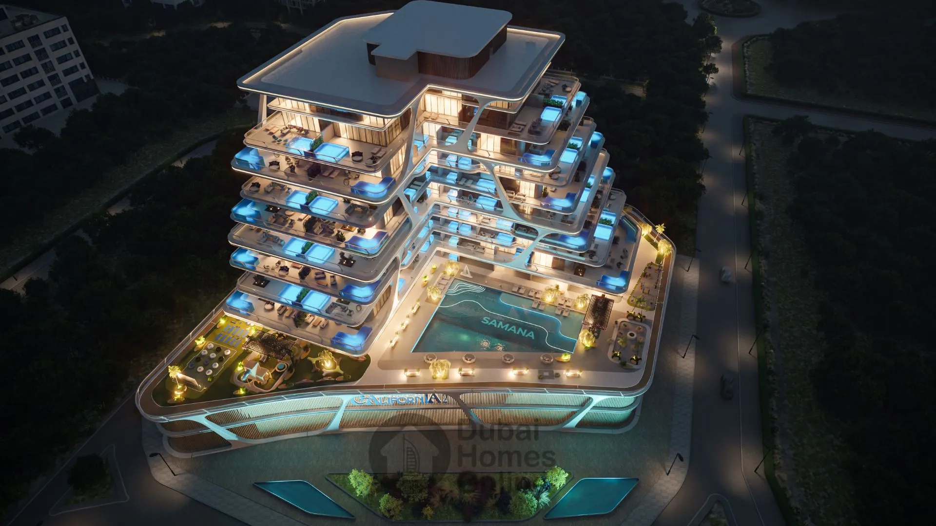 Samana California 2 Apartments for sale at Al Furjan Dubai