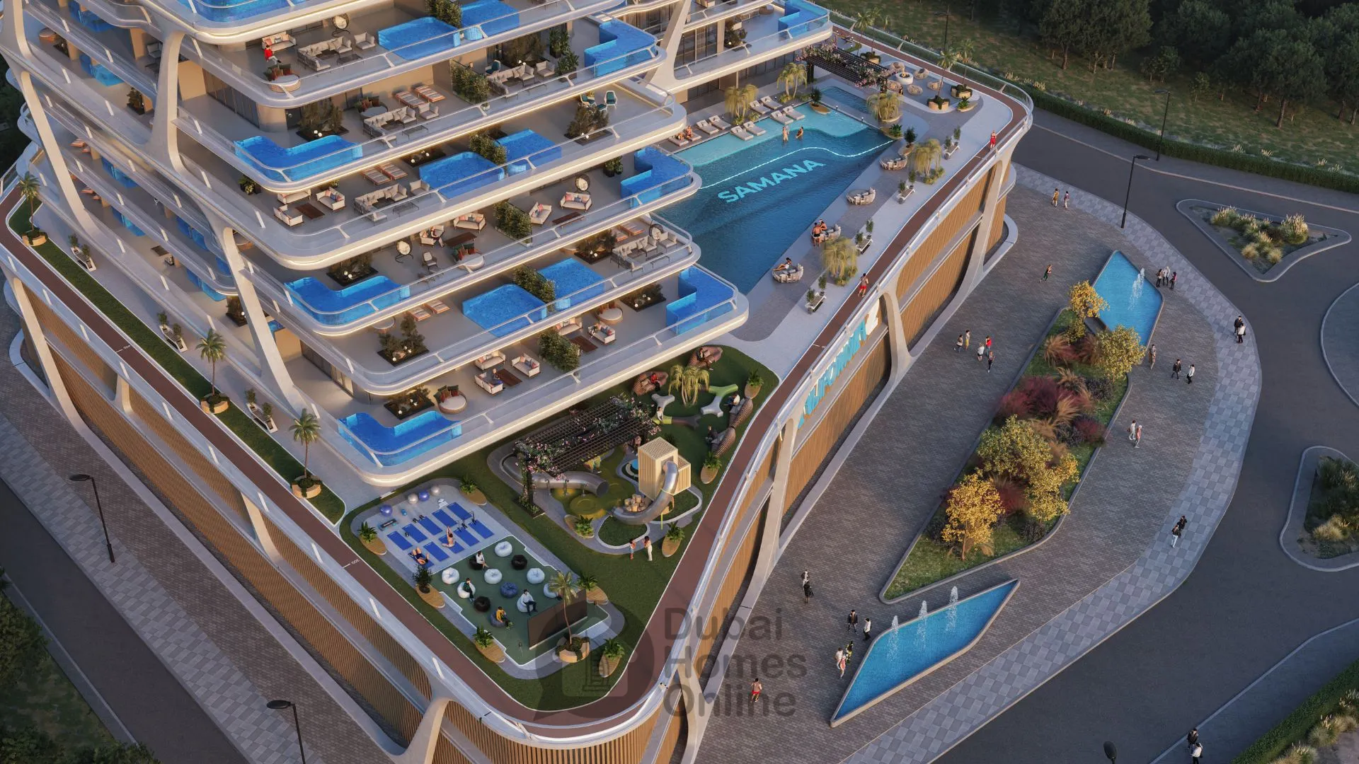 Samana California 2 Apartments for sale at Al Furjan Dubai