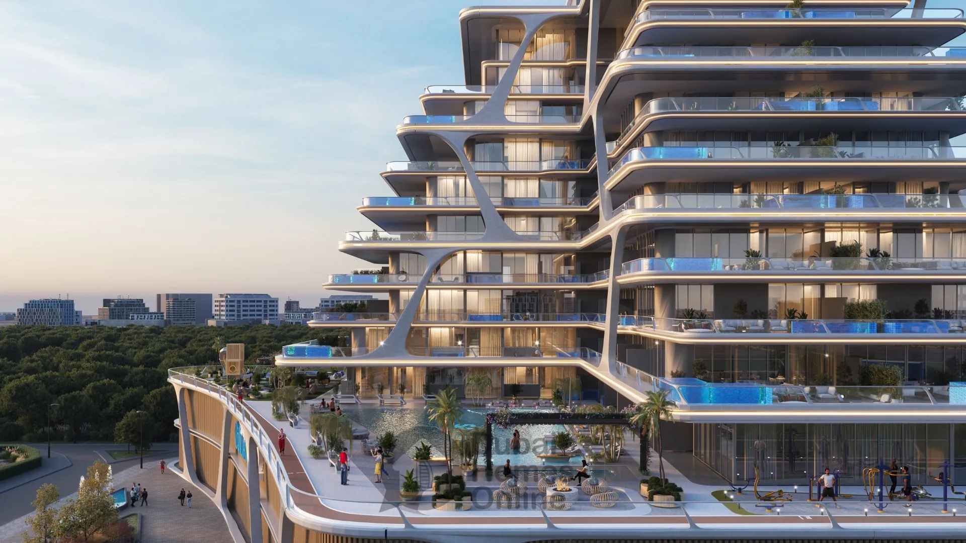 Samana California 2 Apartments for sale at Al Furjan Dubai