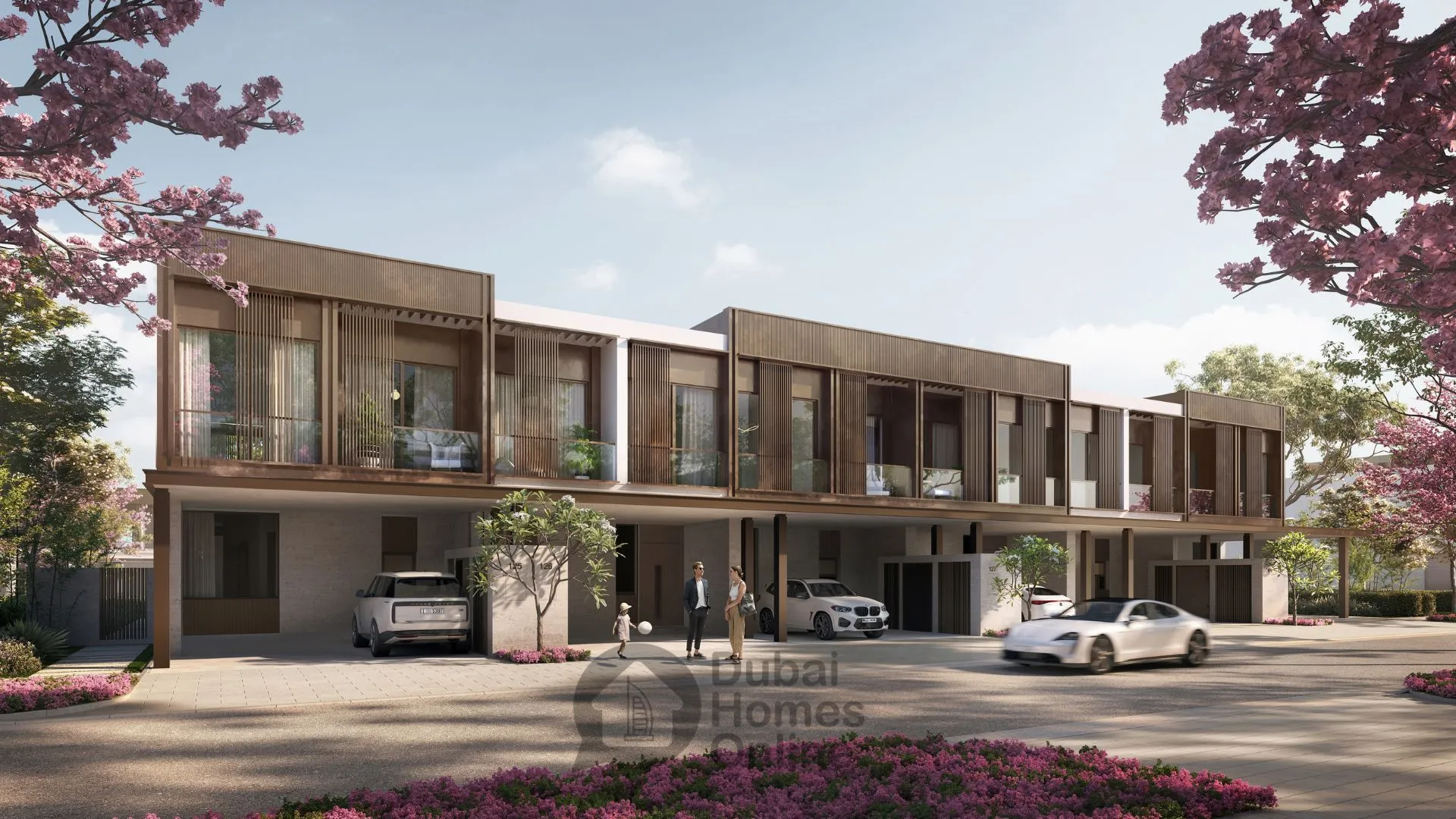 ویلاها و تاون هاوس‌های لاکچری در ند الشبا گاردنز فاز ۴ در دبی از مراس