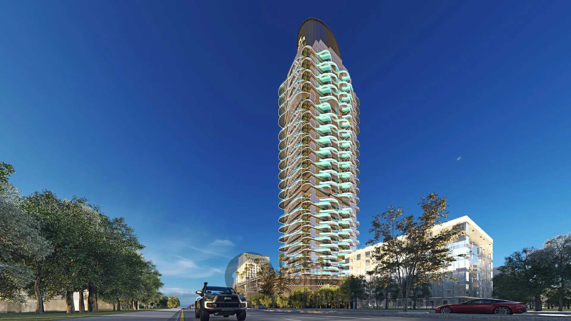 آپارتمان های ولگا تاور تایگر برای فروش در منطقه جی وی تی دبی