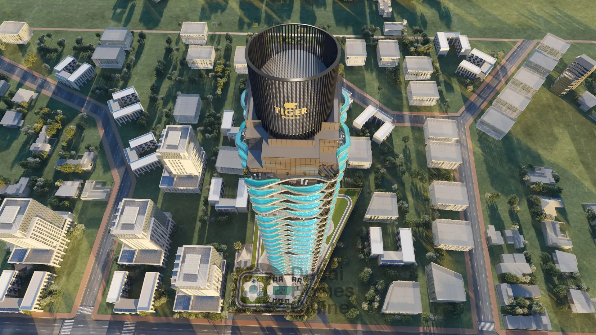 آپارتمان های ولگا تاور تایگر برای فروش در منطقه جی وی تی دبی