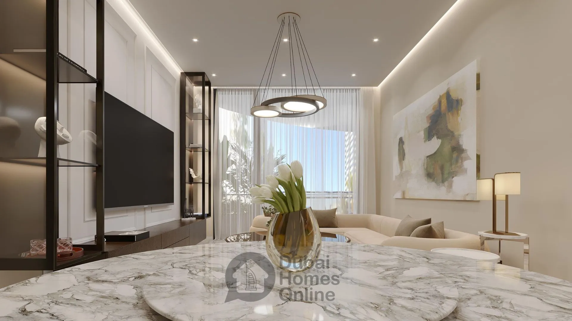 آپارتمان های ولگا تاور تایگر برای فروش در منطقه جی وی تی دبی