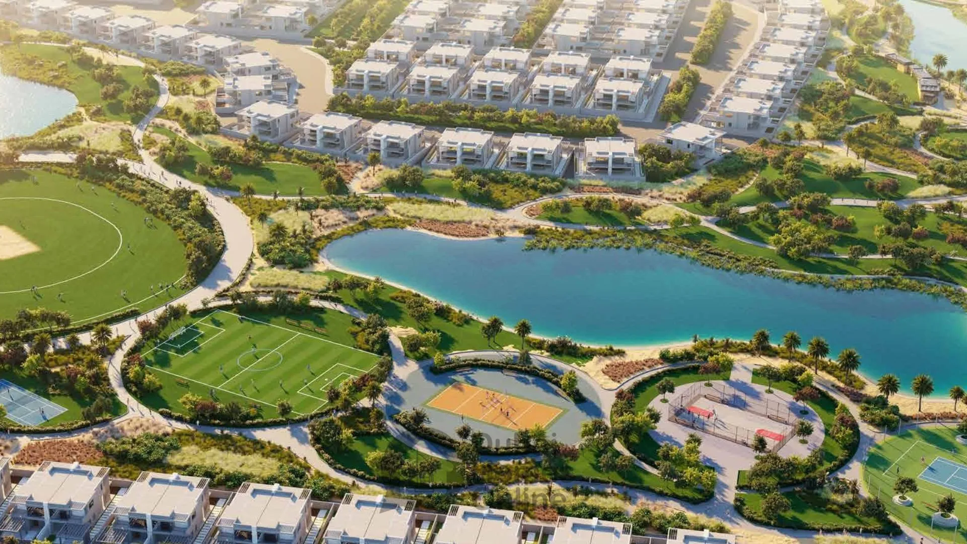 ویلاهای پارک گرینز داماک برای فروش در منطقه داماک هیلز 2 دبی