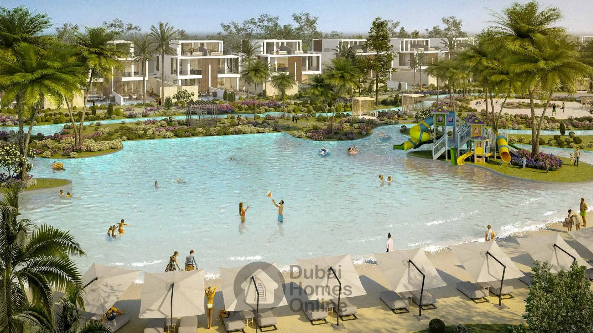 ویلاهای پارک گرینز داماک برای فروش در منطقه داماک هیلز 2 دبی