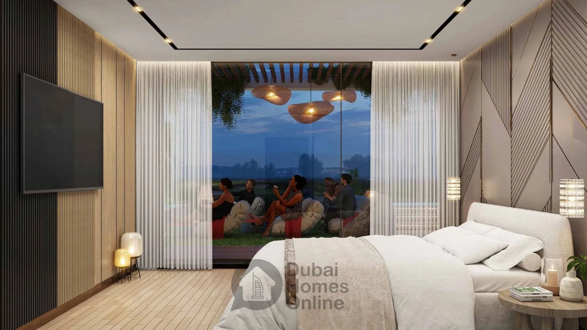 ویلاهای پارک گرینز داماک برای فروش در منطقه داماک هیلز 2 دبی