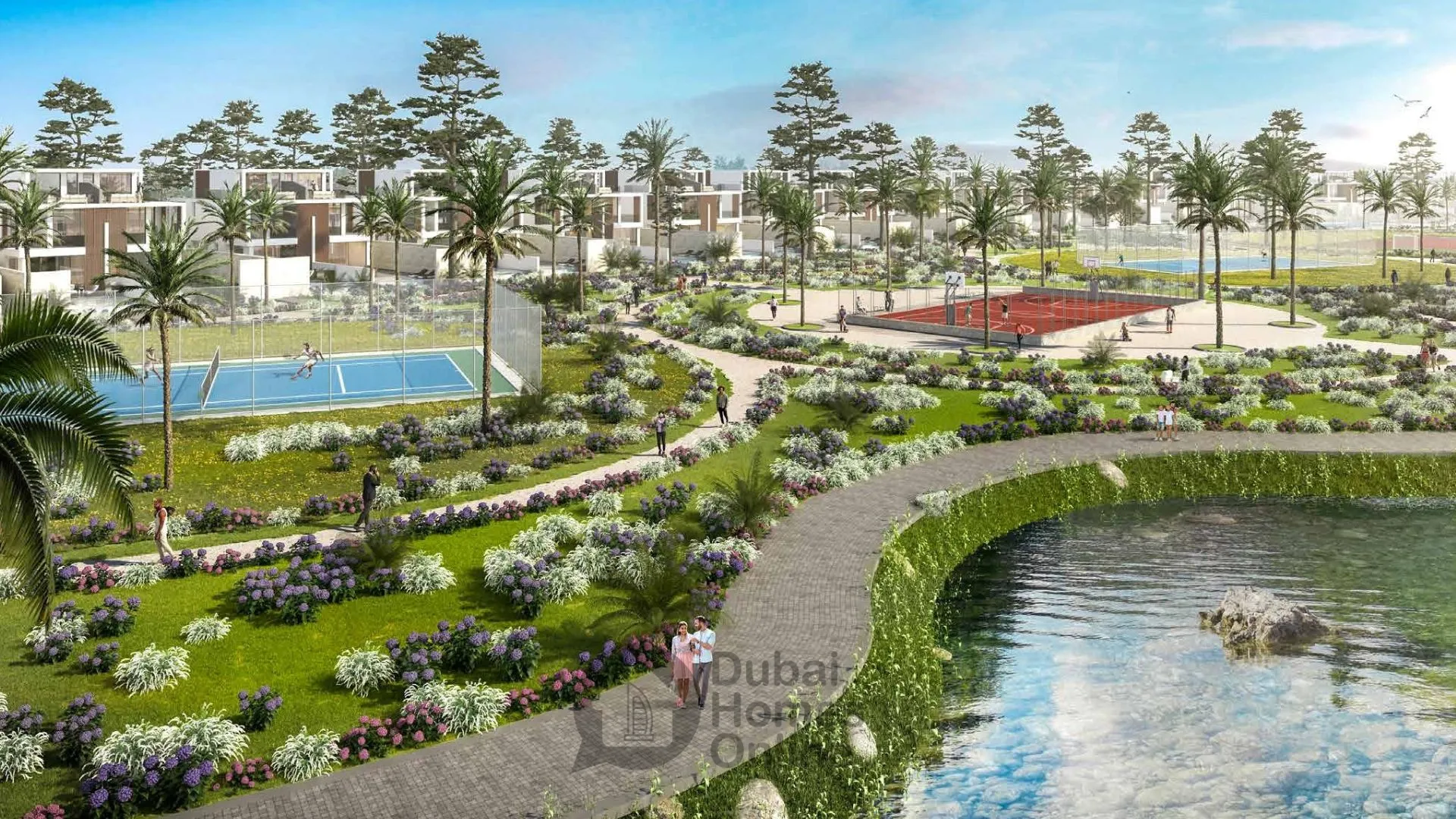 ویلاهای پارک گرینز داماک برای فروش در منطقه داماک هیلز 2 دبی