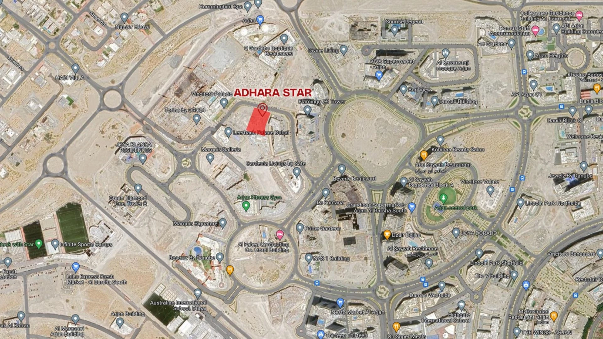 Adhara Star Apartments For Sale By Acube Developers at Arjan, Dubai