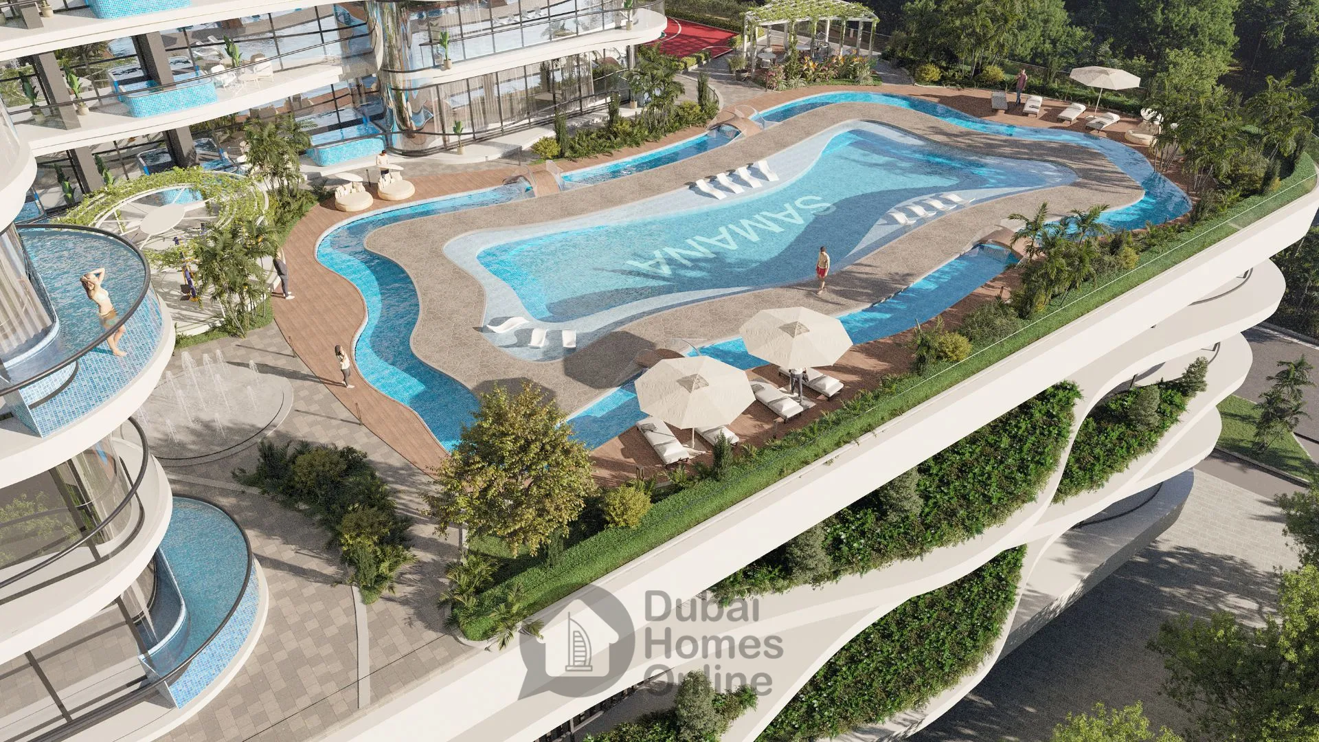 Samana Barari Views Apartments For Sale at Majan, Dubai