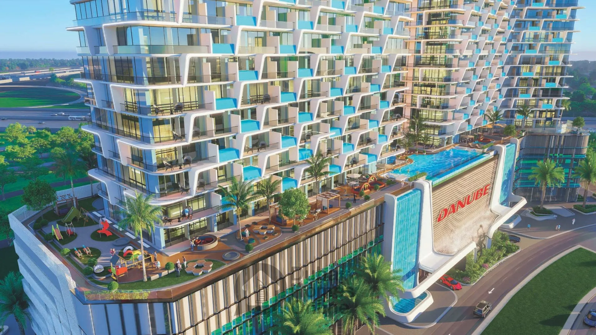 خرید آپارتمان در پروژه اسپورتز از دانوب در دبی اسپورت سیتی