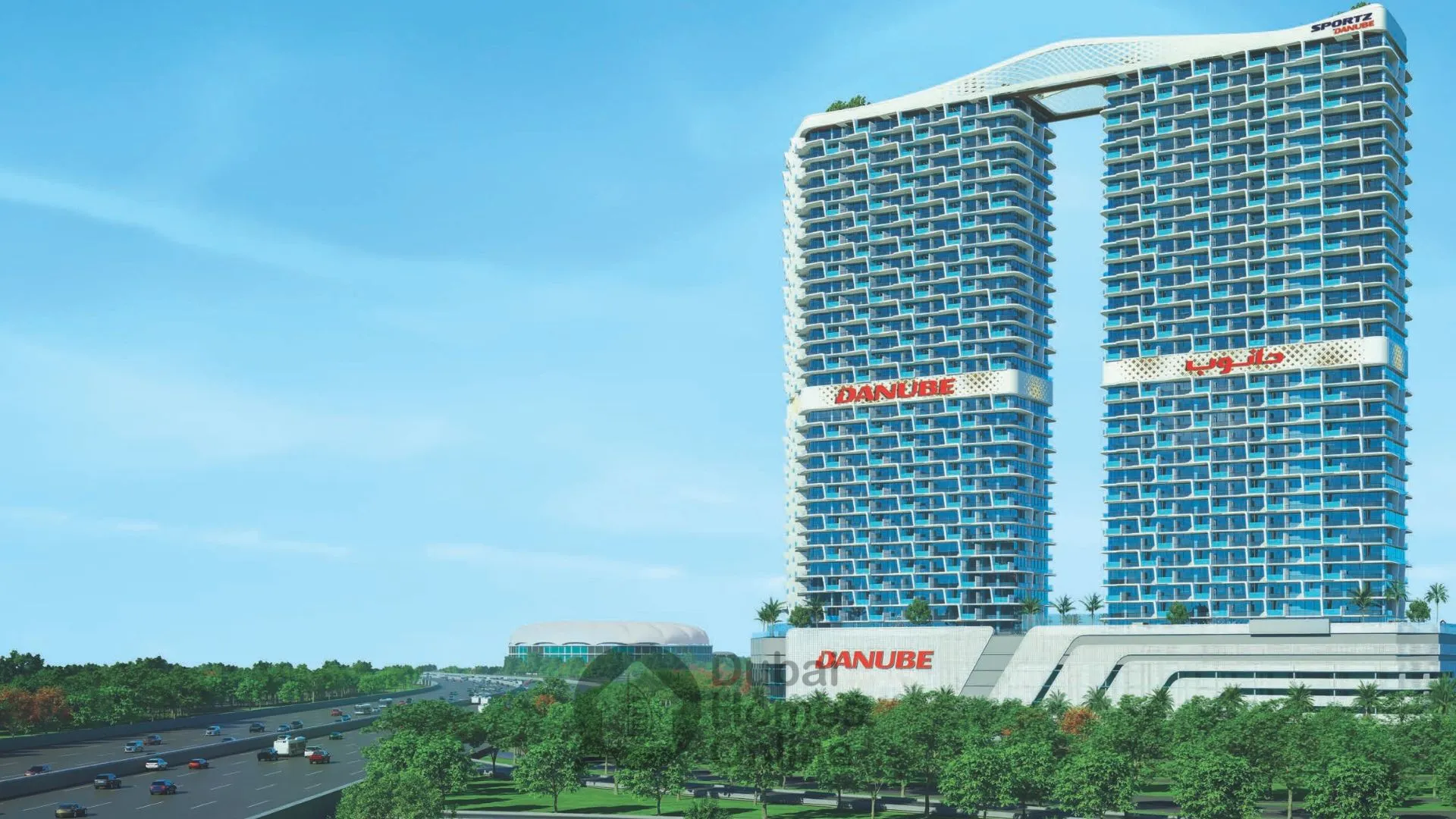 شقق سبورتز للبيع من دانوب العقارية في مدينة دبي الرياضية