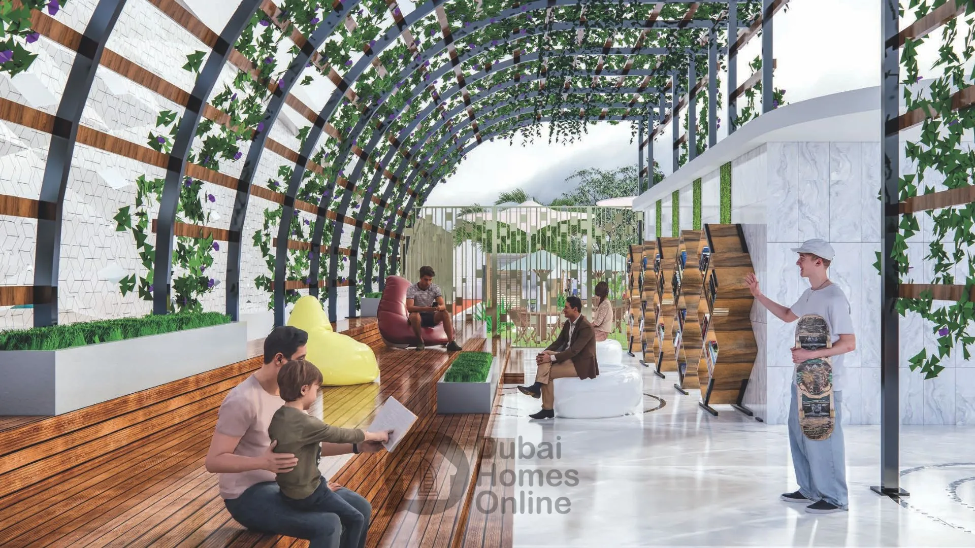 شقق سبورتز للبيع من دانوب العقارية في مدينة دبي الرياضية