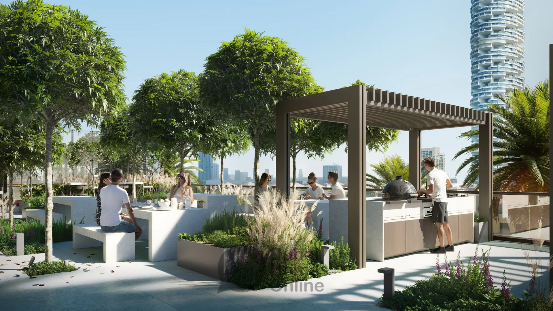 خرید آپارتمان در پروژه اوزون 1 رزیدنس از آبجکت وان در جی وی سی دبی